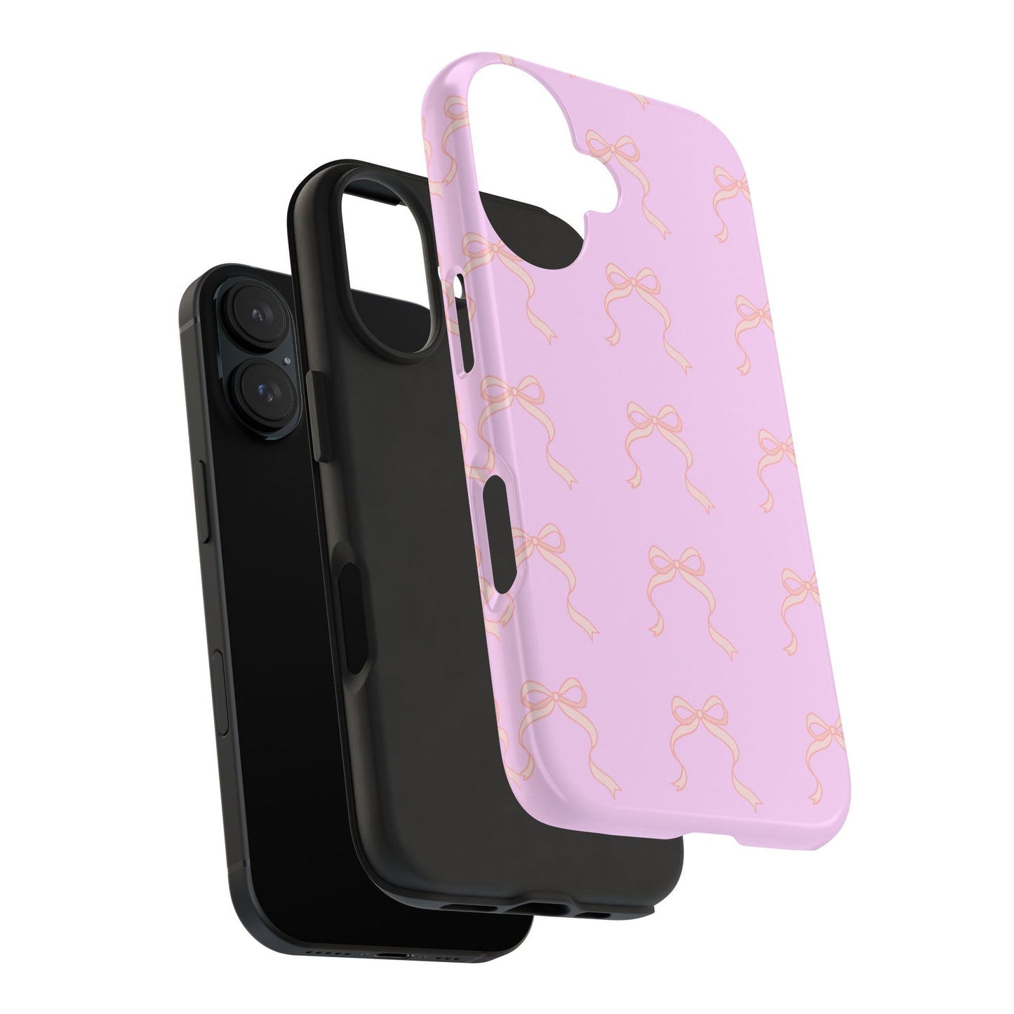 Blush Bow iPhone Case