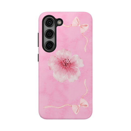 Floral Bows Samsung Tough Case