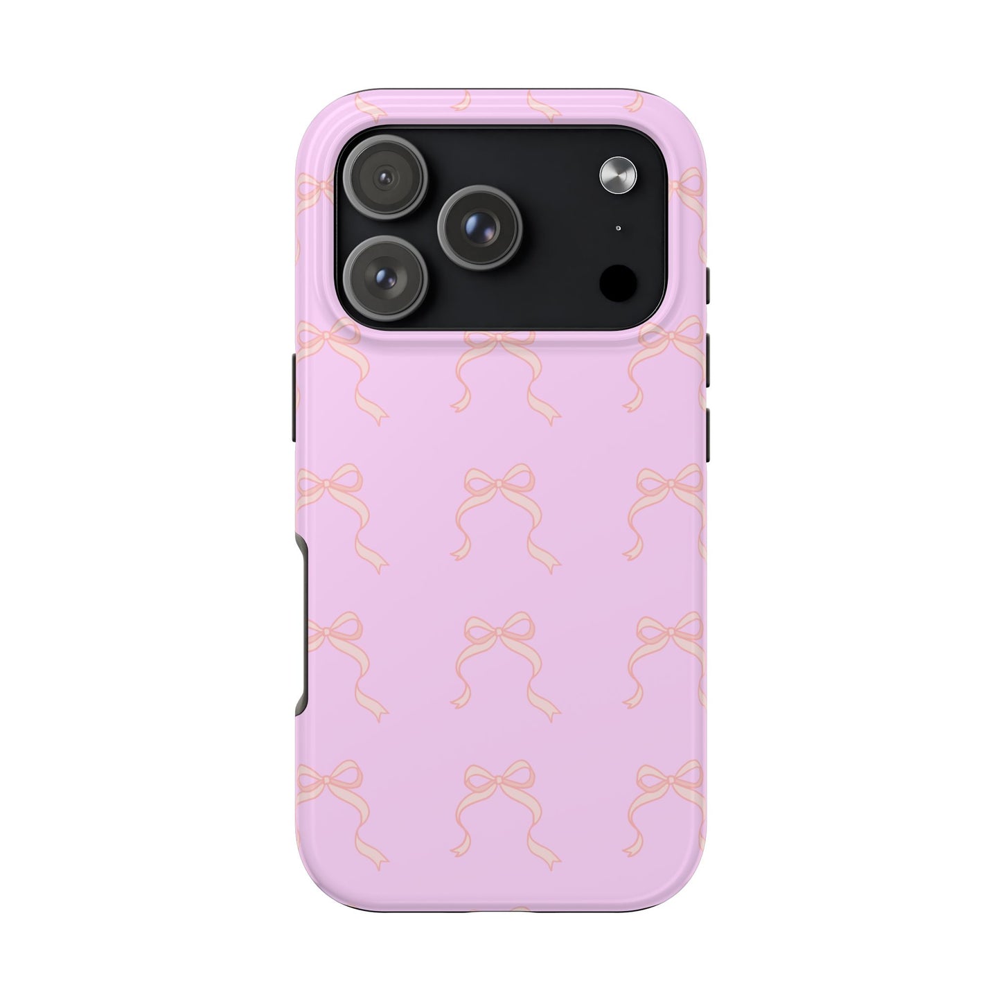 Blush Bow iPhone Case
