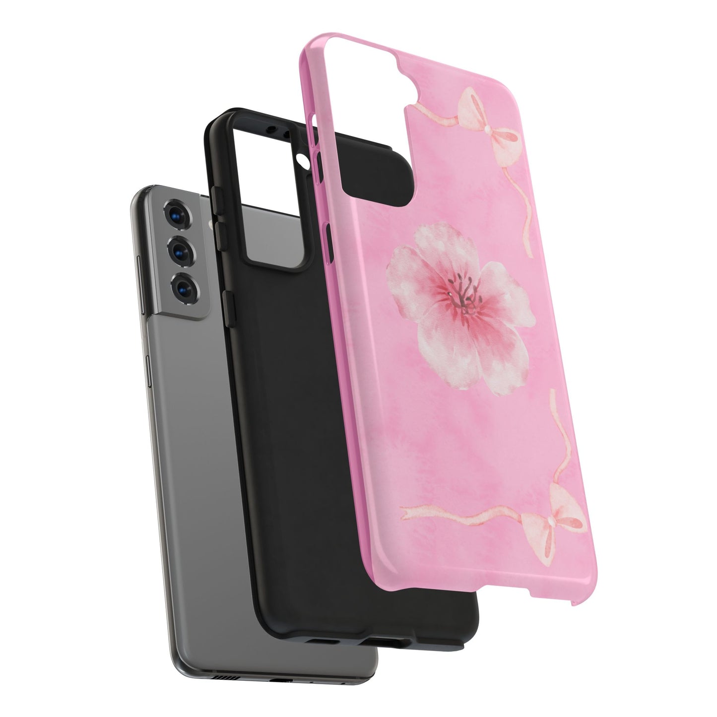 Floral Bows Samsung Tough Case