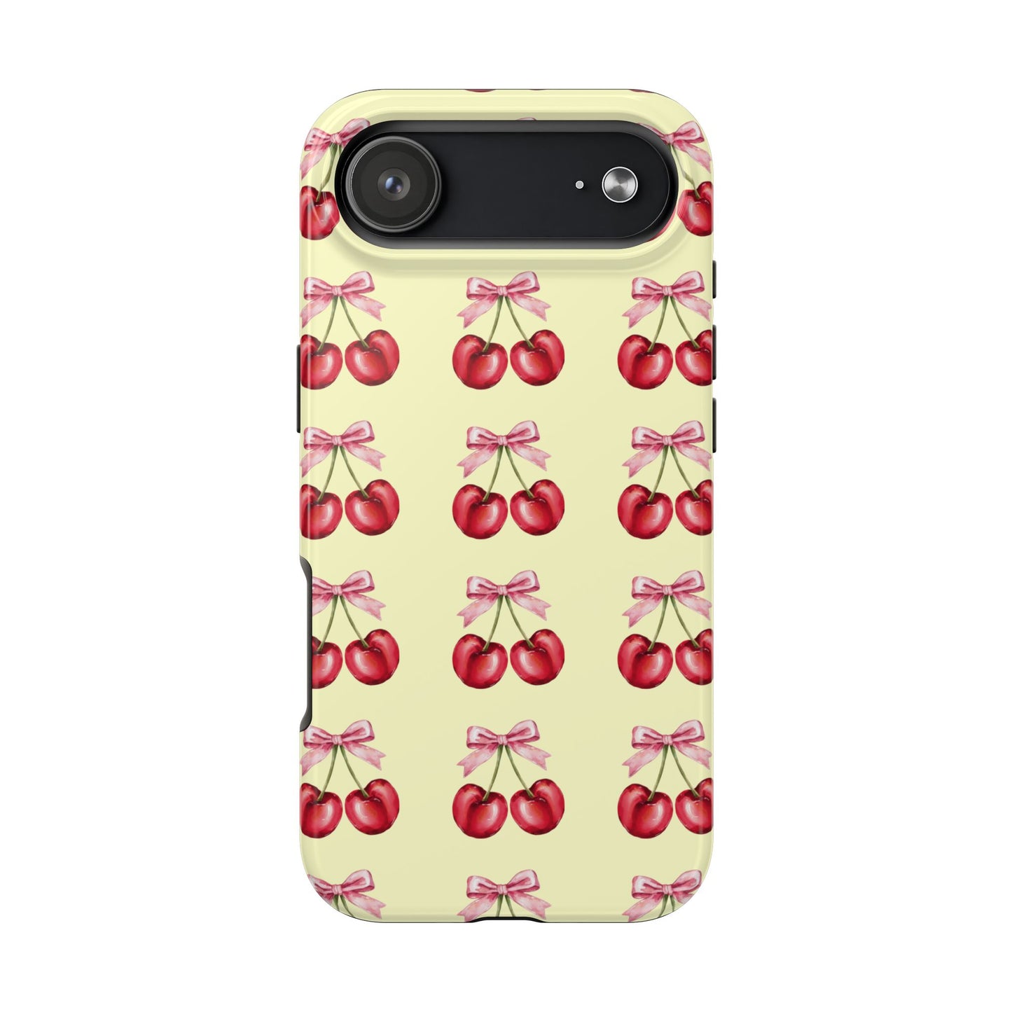 Cherry on Cream iPhone Case
