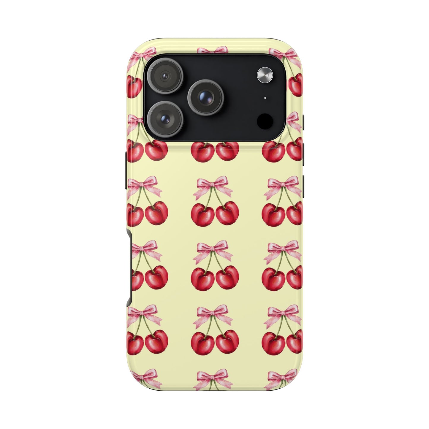 Cherry on Cream iPhone Case