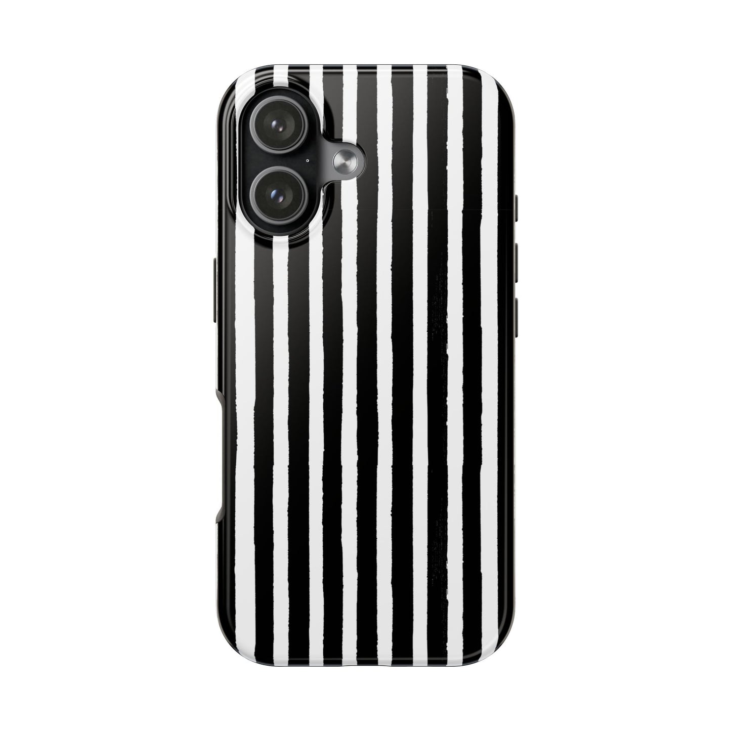 Black & White Stripe iPhone Case