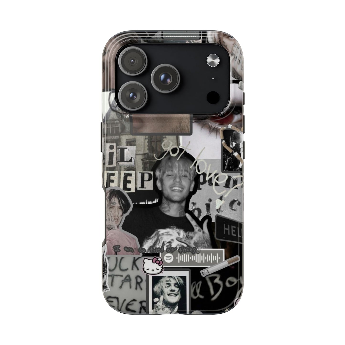 Lil Peep Collage iPhone Case