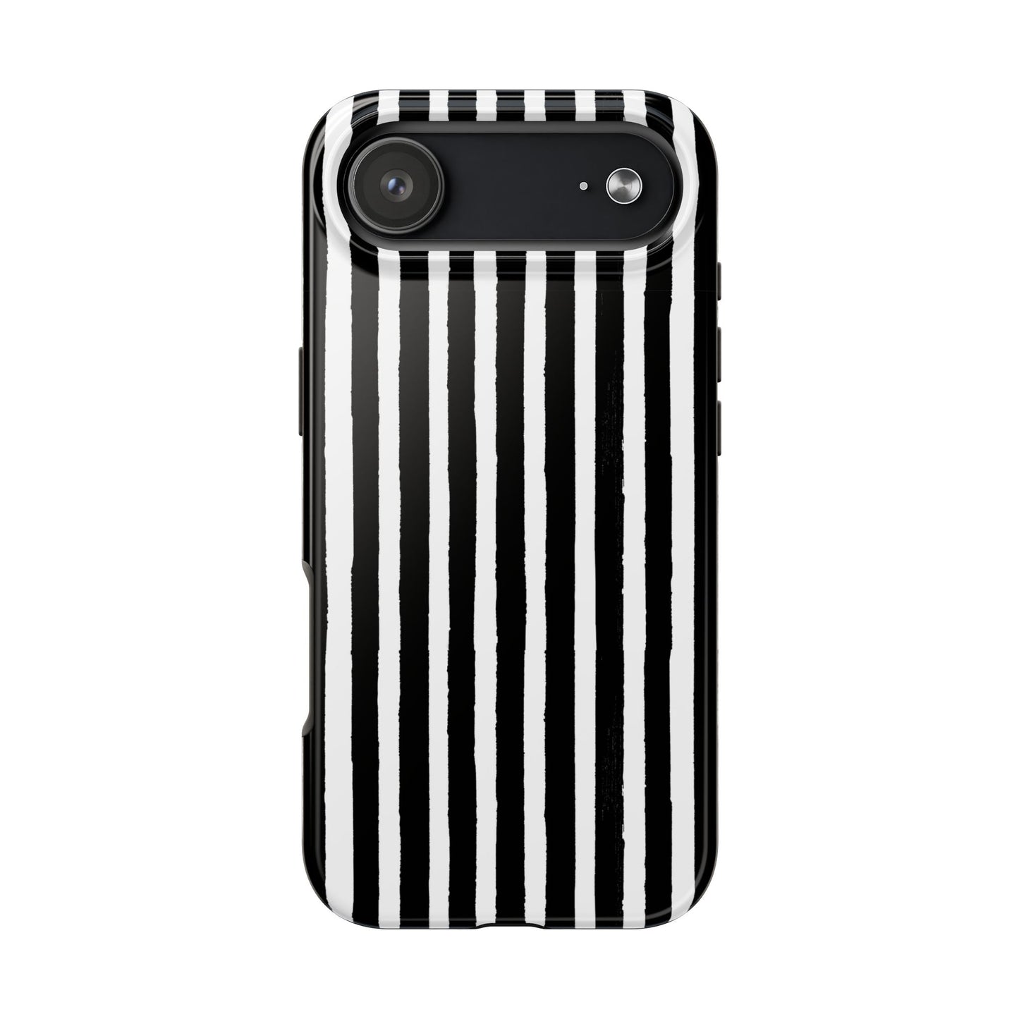 Black & White Stripe iPhone Case