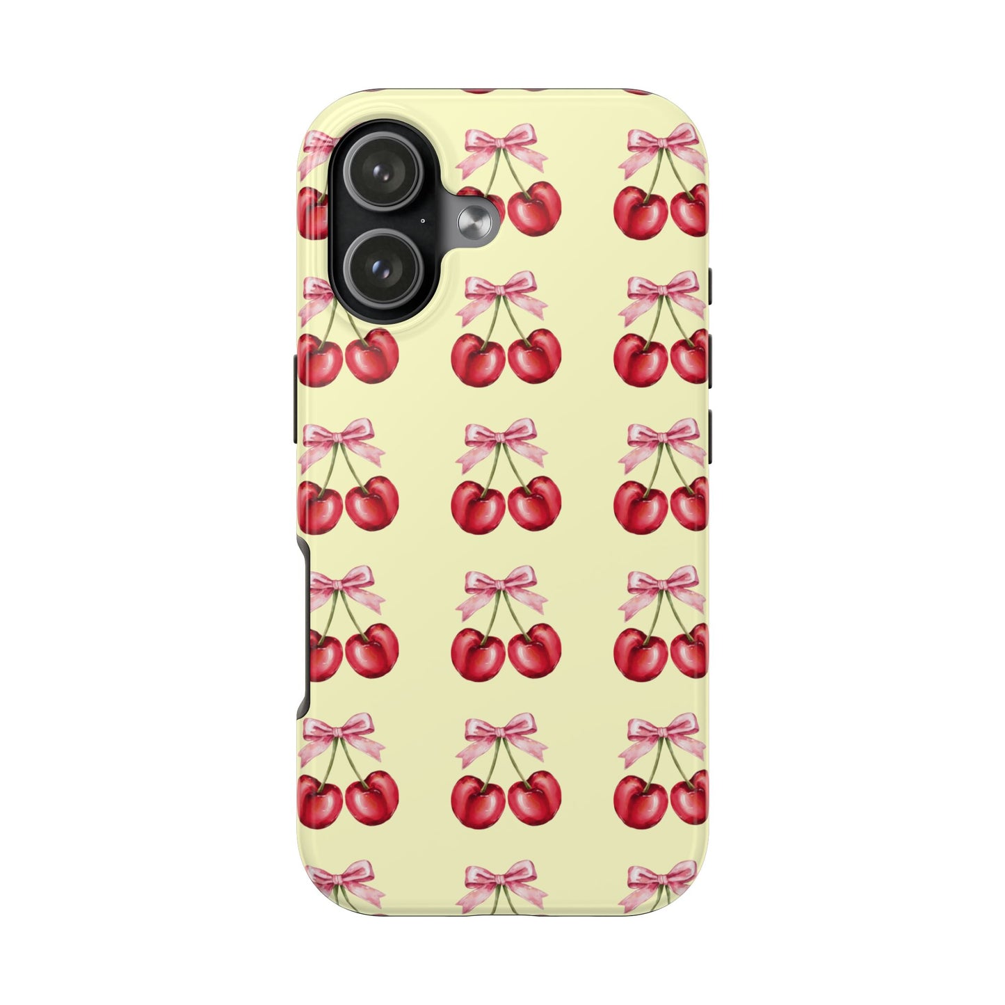 Cherry on Cream iPhone Case