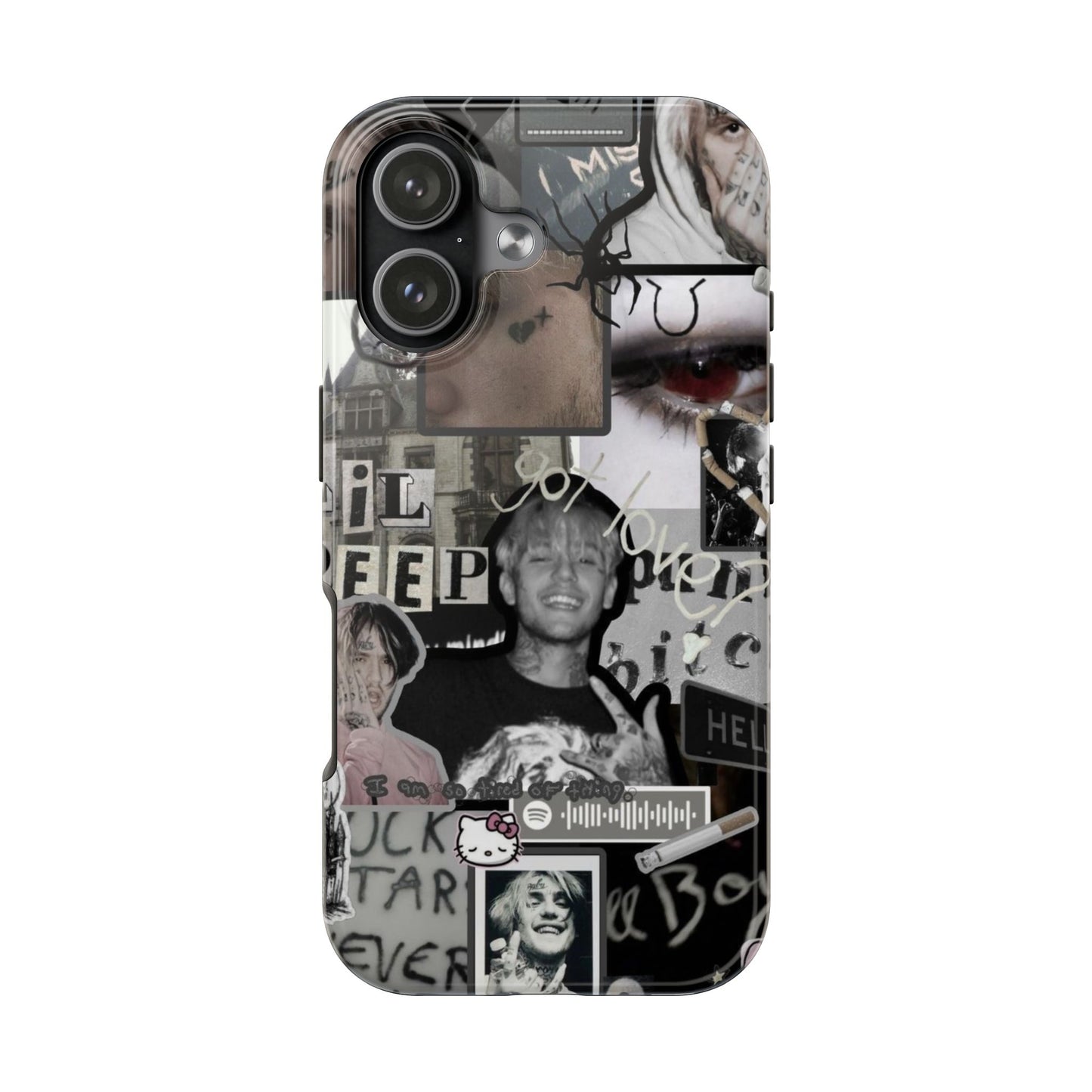 Lil Peep Collage iPhone Case
