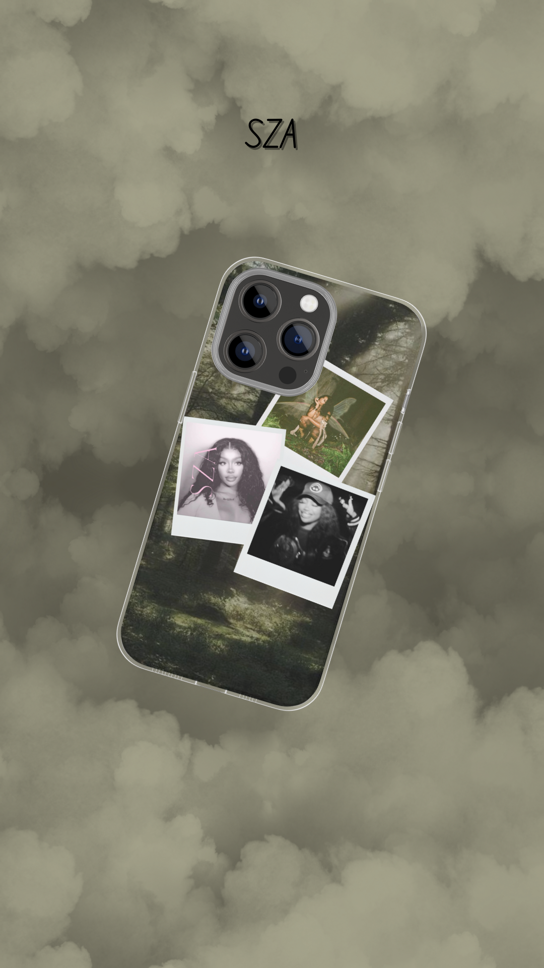 SZA Polaroid iPhone Case