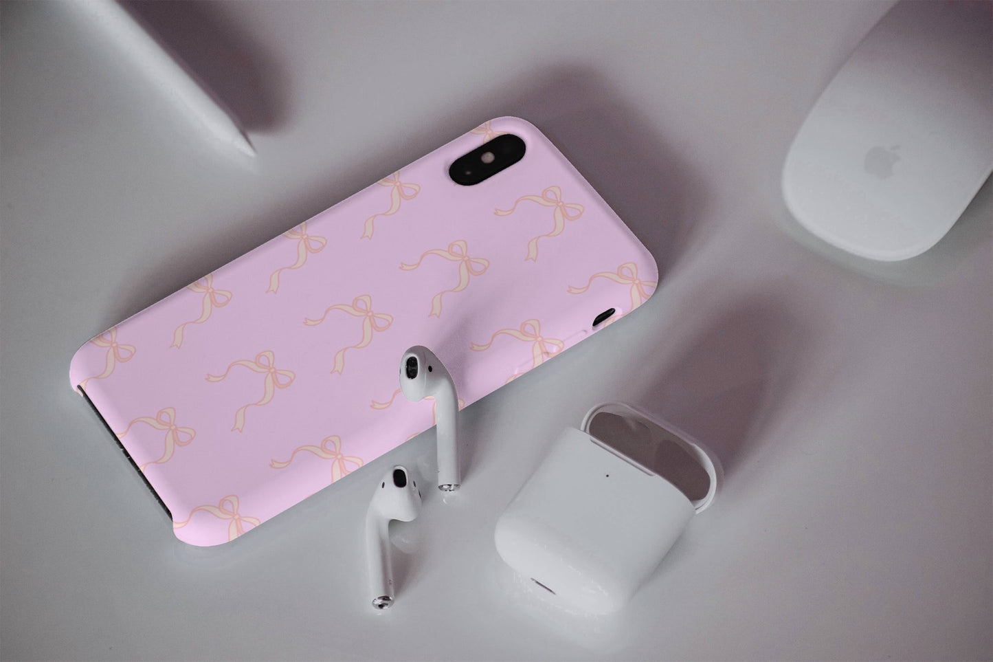 Blush Bow iPhone Case