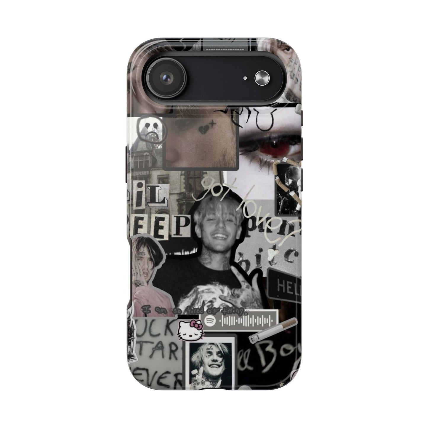 Lil Peep Collage iPhone Case