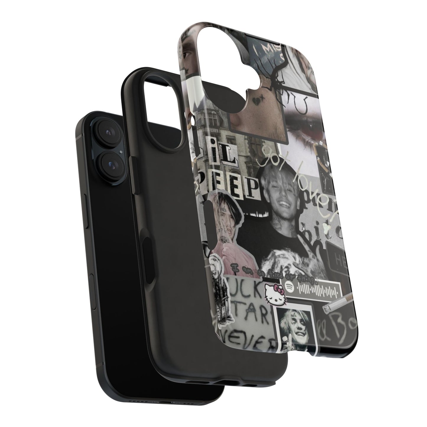 Lil Peep Collage iPhone Case