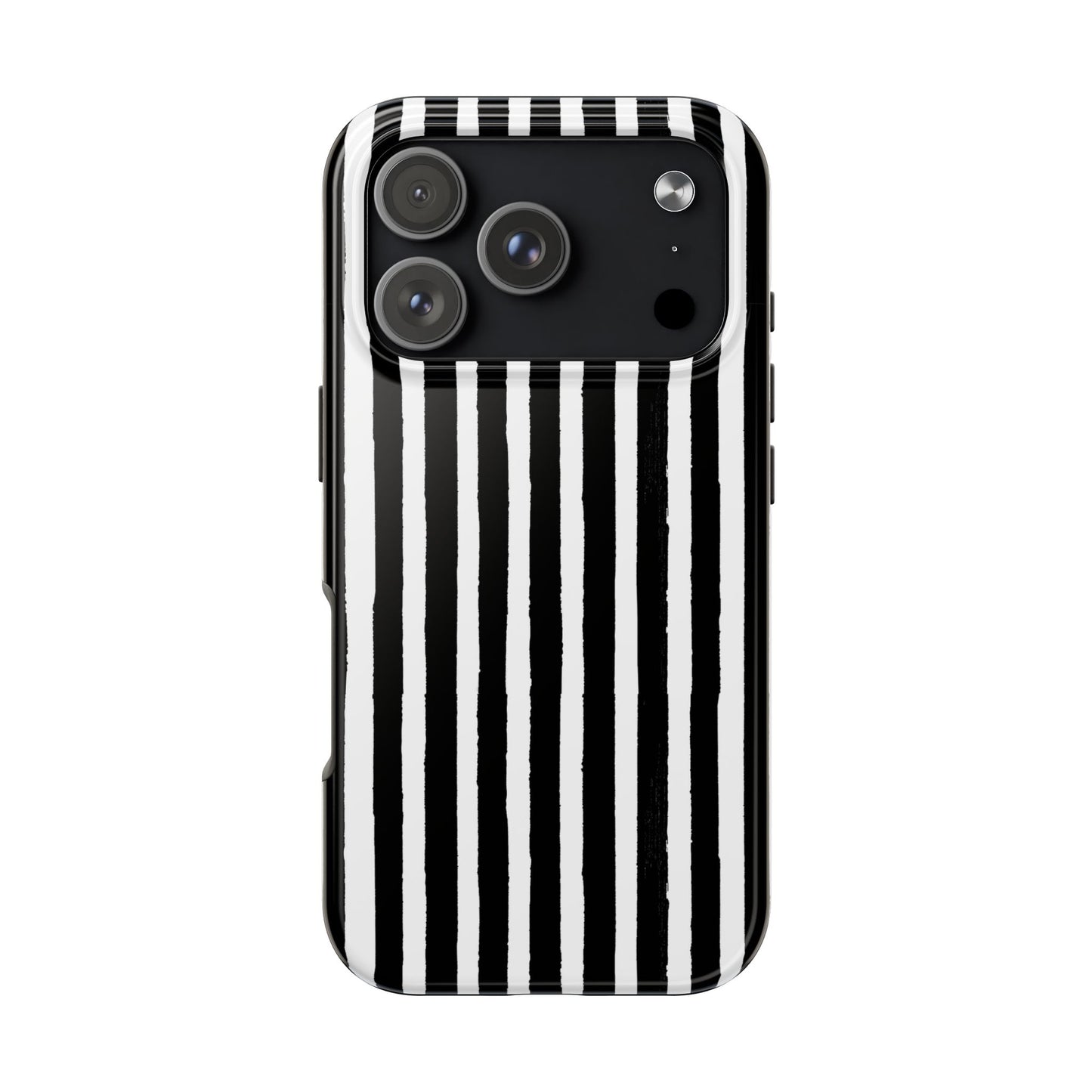 Black & White Stripe iPhone Case