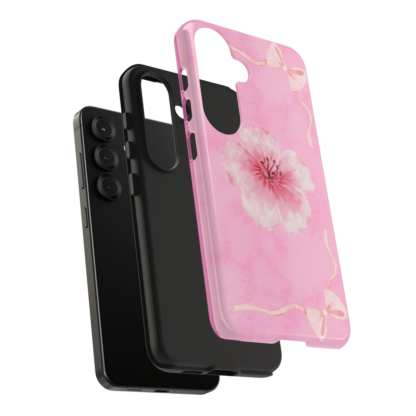 Floral Bows Samsung Tough Case