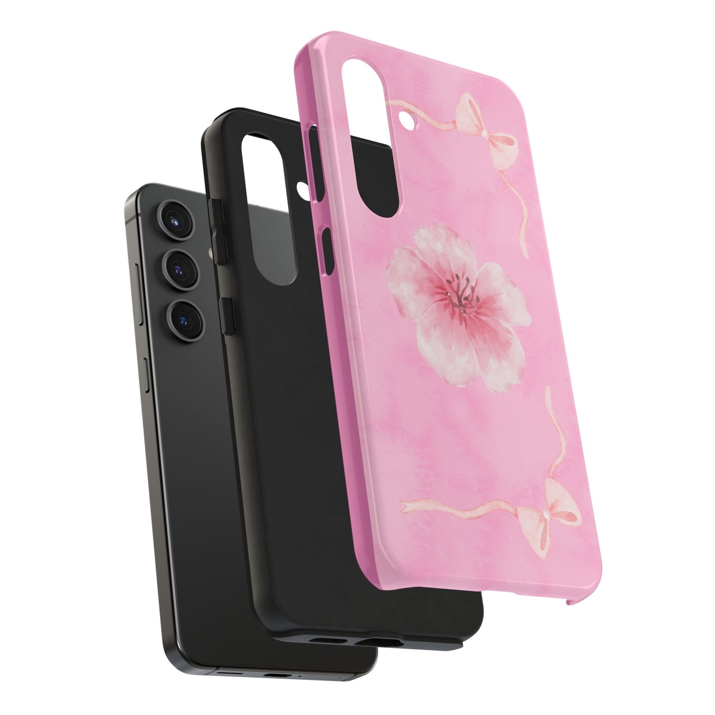 Floral Bows Samsung Tough Case