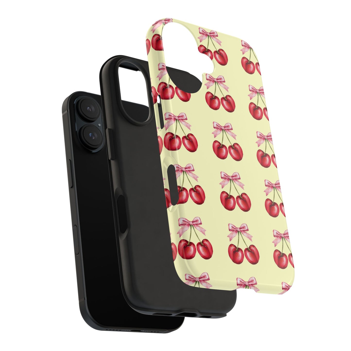 Cherry on Cream iPhone Case