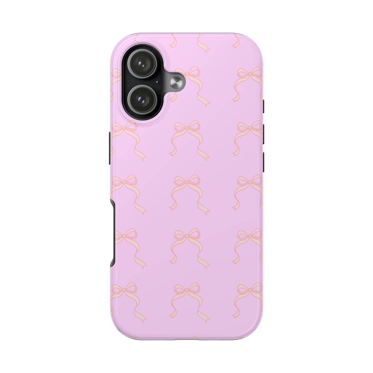 Blush Bow iPhone Case